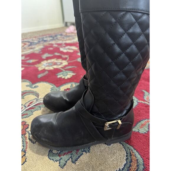 -SHOES BOOTS Girls Michael Kors Boots Black Size 3 US - Picture 2 of 9